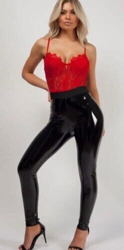 Extra High Waist Shiny Disco Leggings – the best products in the